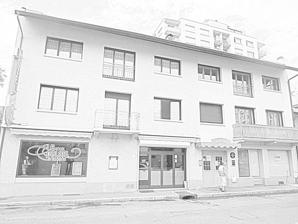 Hotel Cafe Du Palais Thonon-les-Bains Eksteriør bilde